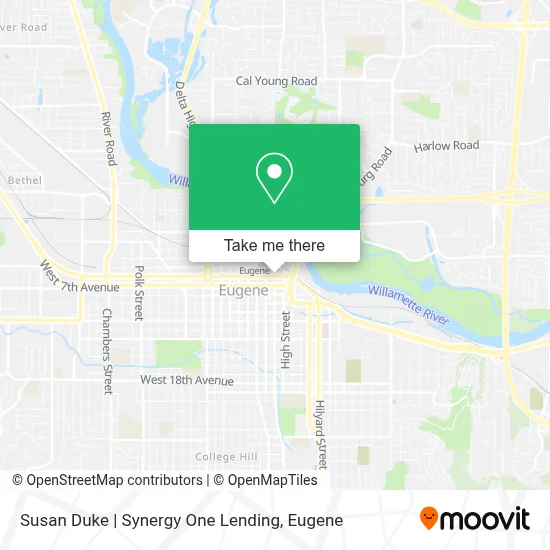 Susan Duke | Synergy One Lending map
