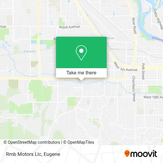 Rmb Motors Llc map