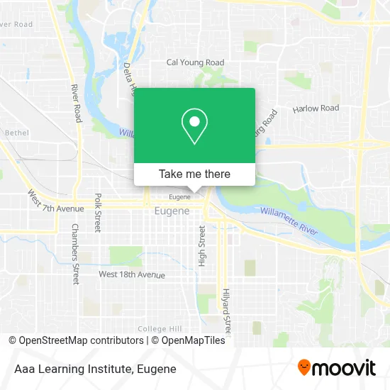 Aaa Learning Institute map