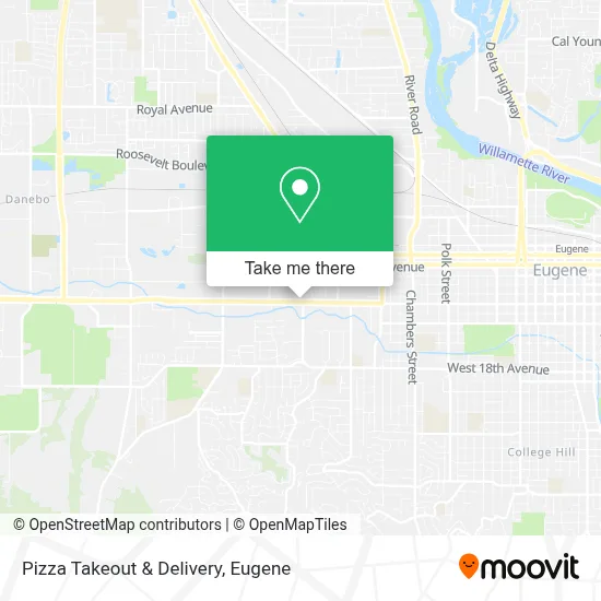 Pizza Takeout & Delivery map