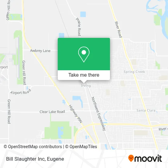 Bill Slaughter Inc map
