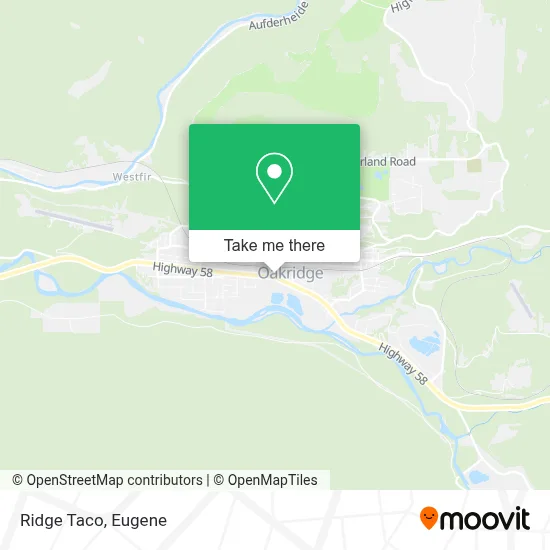 Ridge Taco map