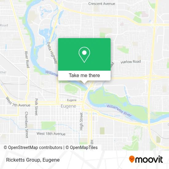 Ricketts Group map