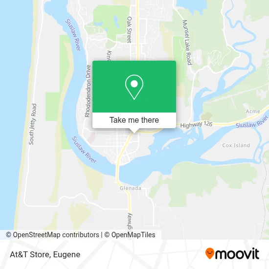 At&T Store map