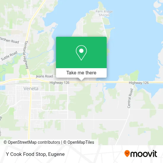 Y Cook Food Stop map