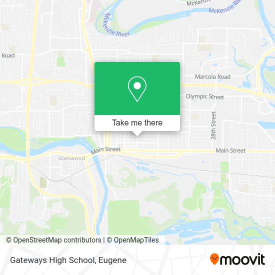 Gateways High School map