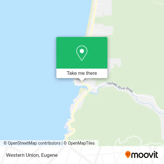 Western Union map