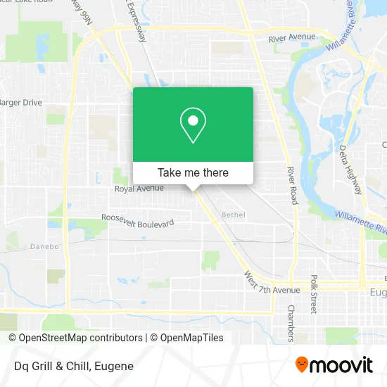 Dq Grill & Chill map