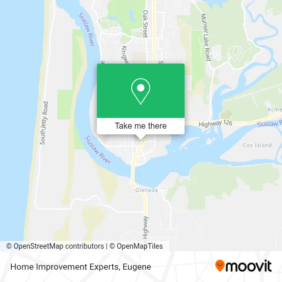 Home Improvement Experts map