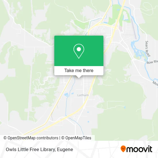 Owls Little Free Library map