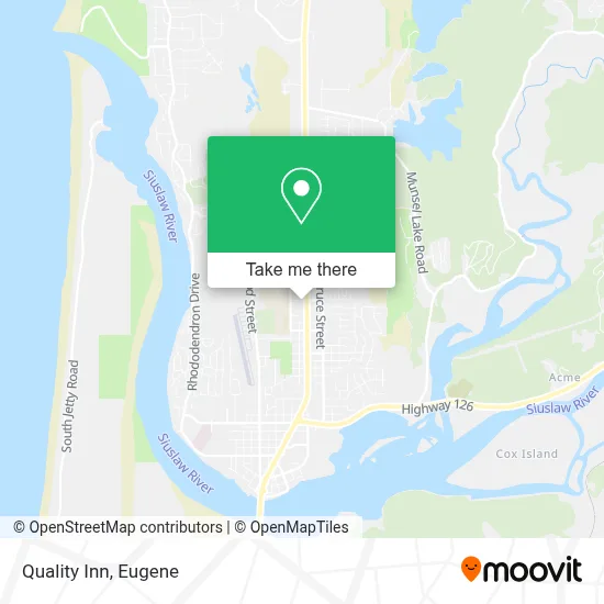 Quality Inn map