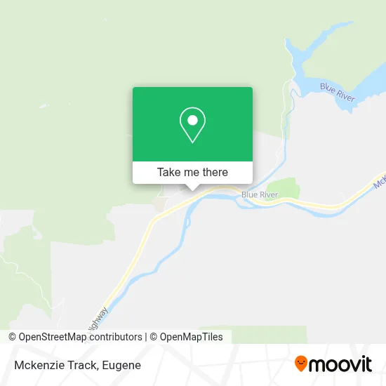 Mckenzie Track map