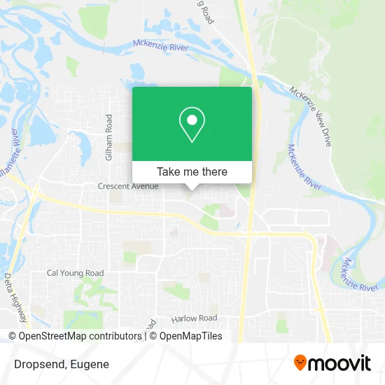 Dropsend map