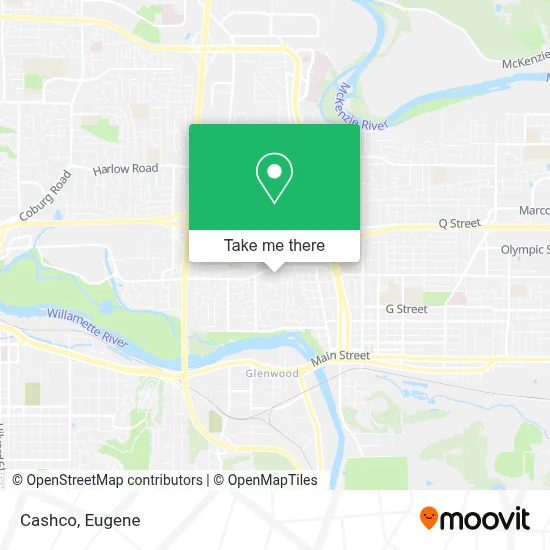 Cashco map