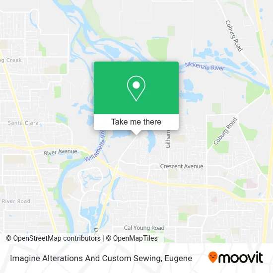 Imagine Alterations And Custom Sewing map