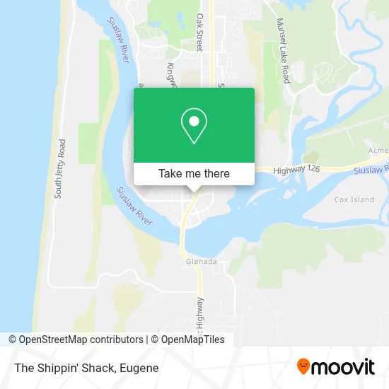 The Shippin' Shack map