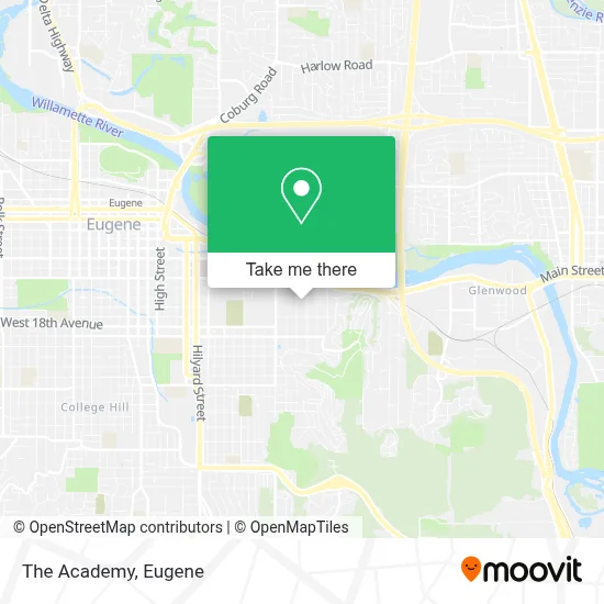 The Academy map