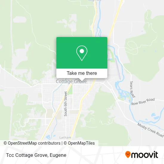 Tcc Cottage Grove map