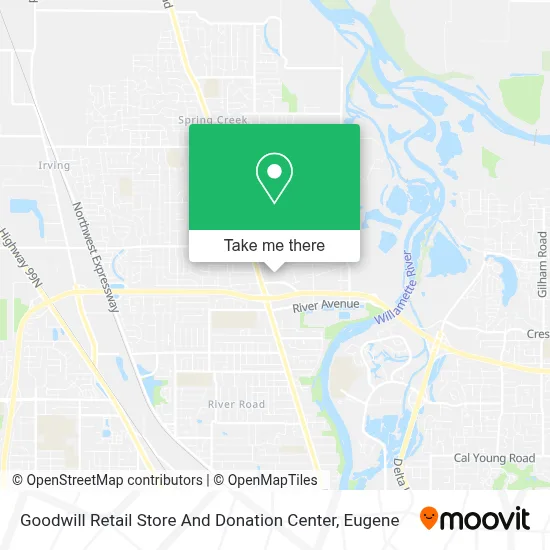 Goodwill Retail Store And Donation Center map