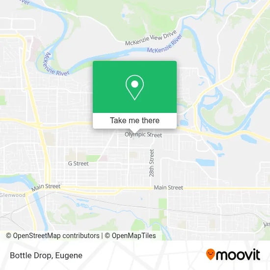 Bottle Drop map