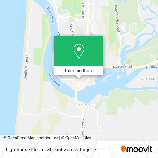 Lighthouse Electrical Contractors map