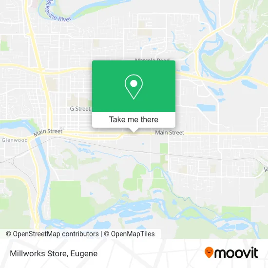 Millworks Store map