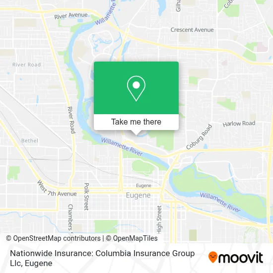 Nationwide Insurance: Columbia Insurance Group Llc map