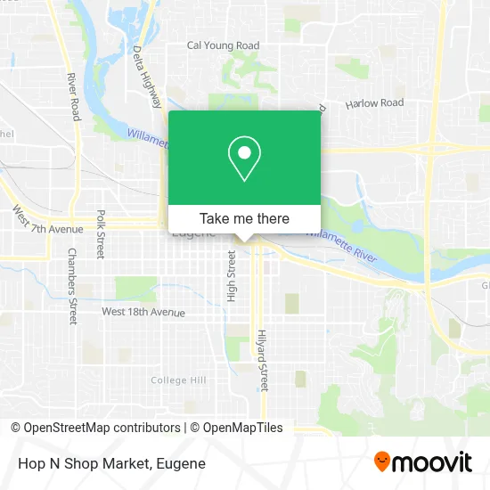 Hop N Shop Market map