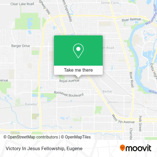 Victory In Jesus Fellowship map