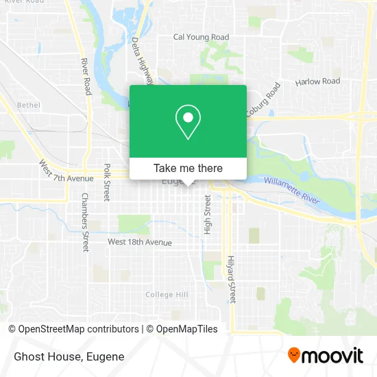 Ghost House map