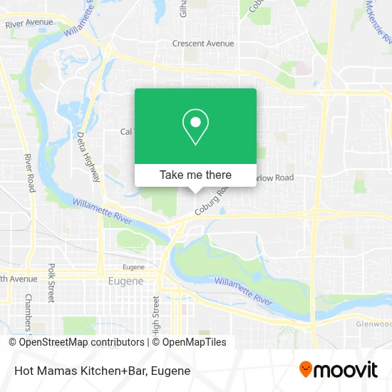 Hot Mamas Kitchen+Bar map