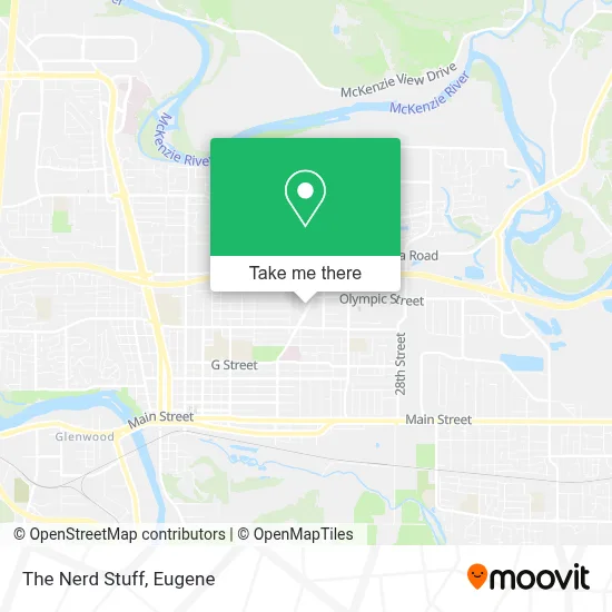 The Nerd Stuff map