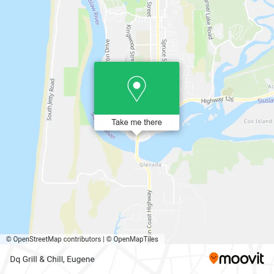 Dq Grill & Chill map