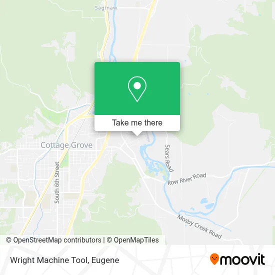 Wright Machine Tool map