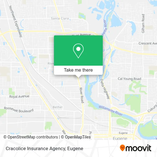 Cracolice Insurance Agency map
