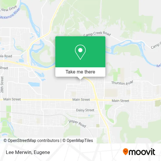 Lee Merwin map