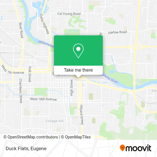 Duck Flats map