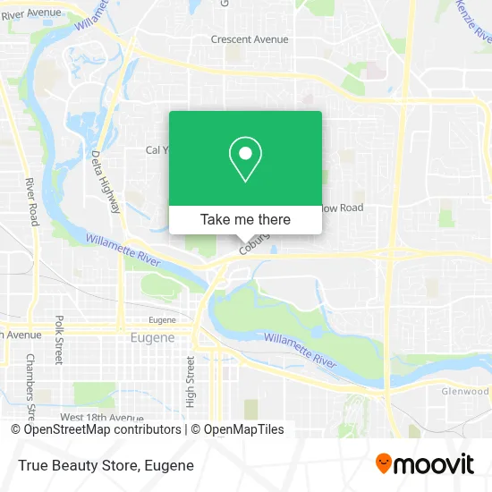 True Beauty Store map
