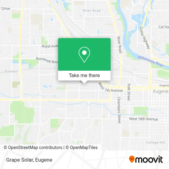 Grape Solar map