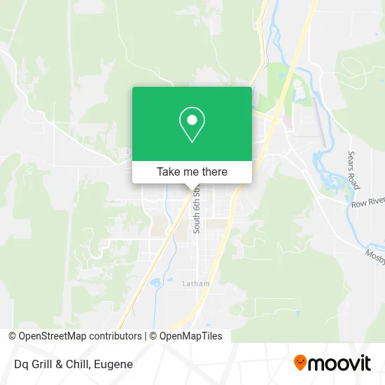 Dq Grill & Chill map