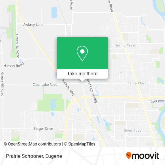 Prairie Schooner map