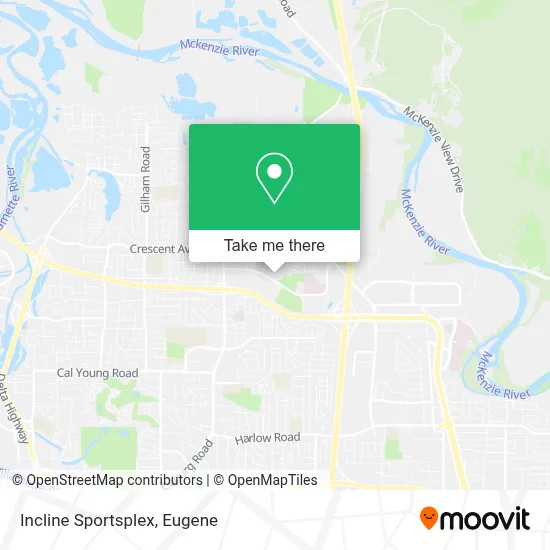 Incline Sportsplex map