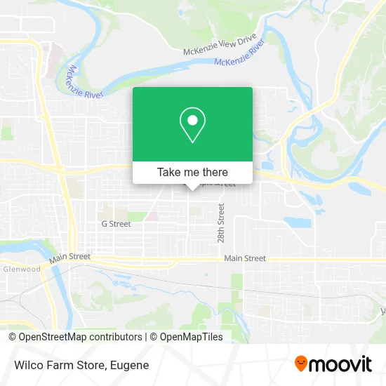 Wilco Farm Store map