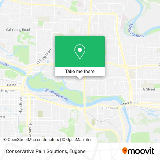 Conservative Pain Solutions map