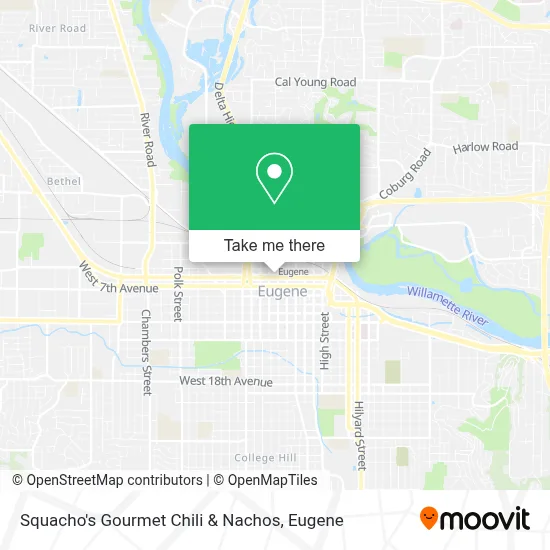 Squacho's Gourmet Chili & Nachos map