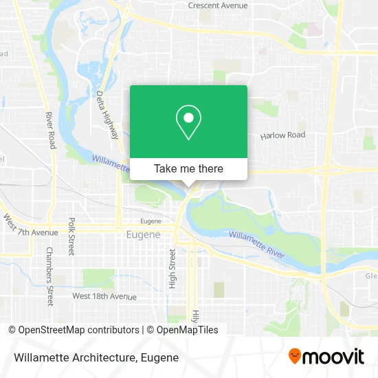 Willamette Architecture map