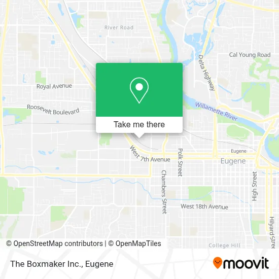 The Boxmaker Inc. map