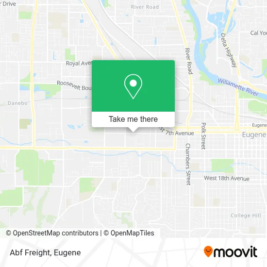 Abf Freight map