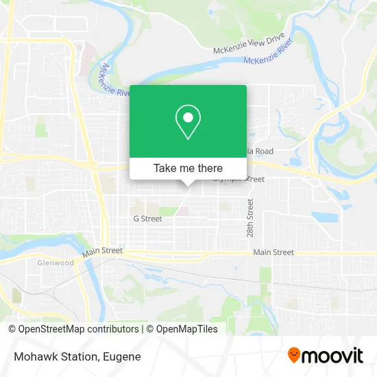 Mohawk Station map