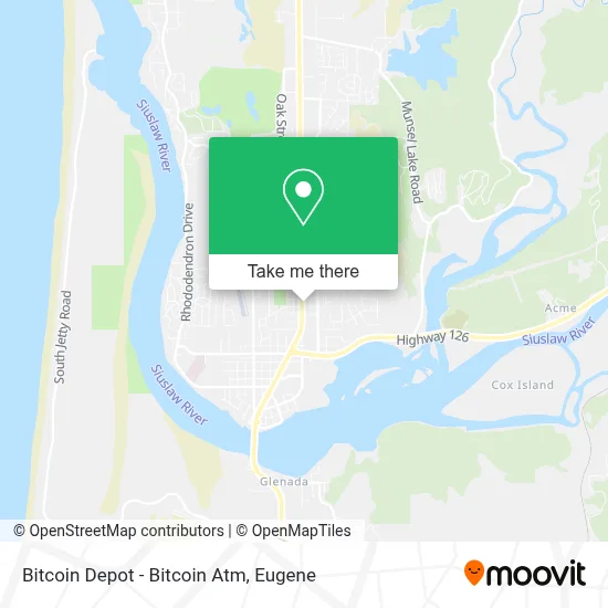 Bitcoin Depot - Bitcoin Atm map